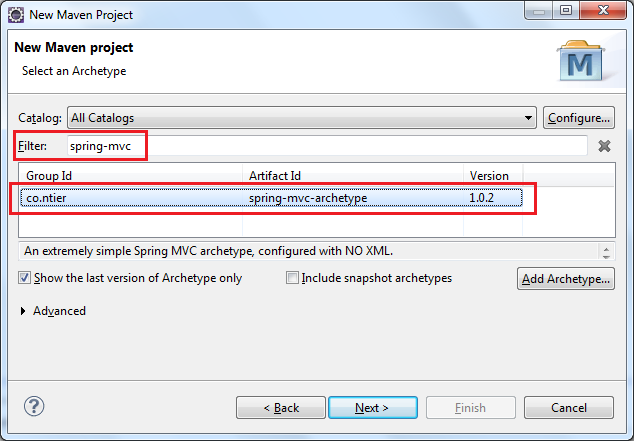 Spring mvc hot sale pom dependency